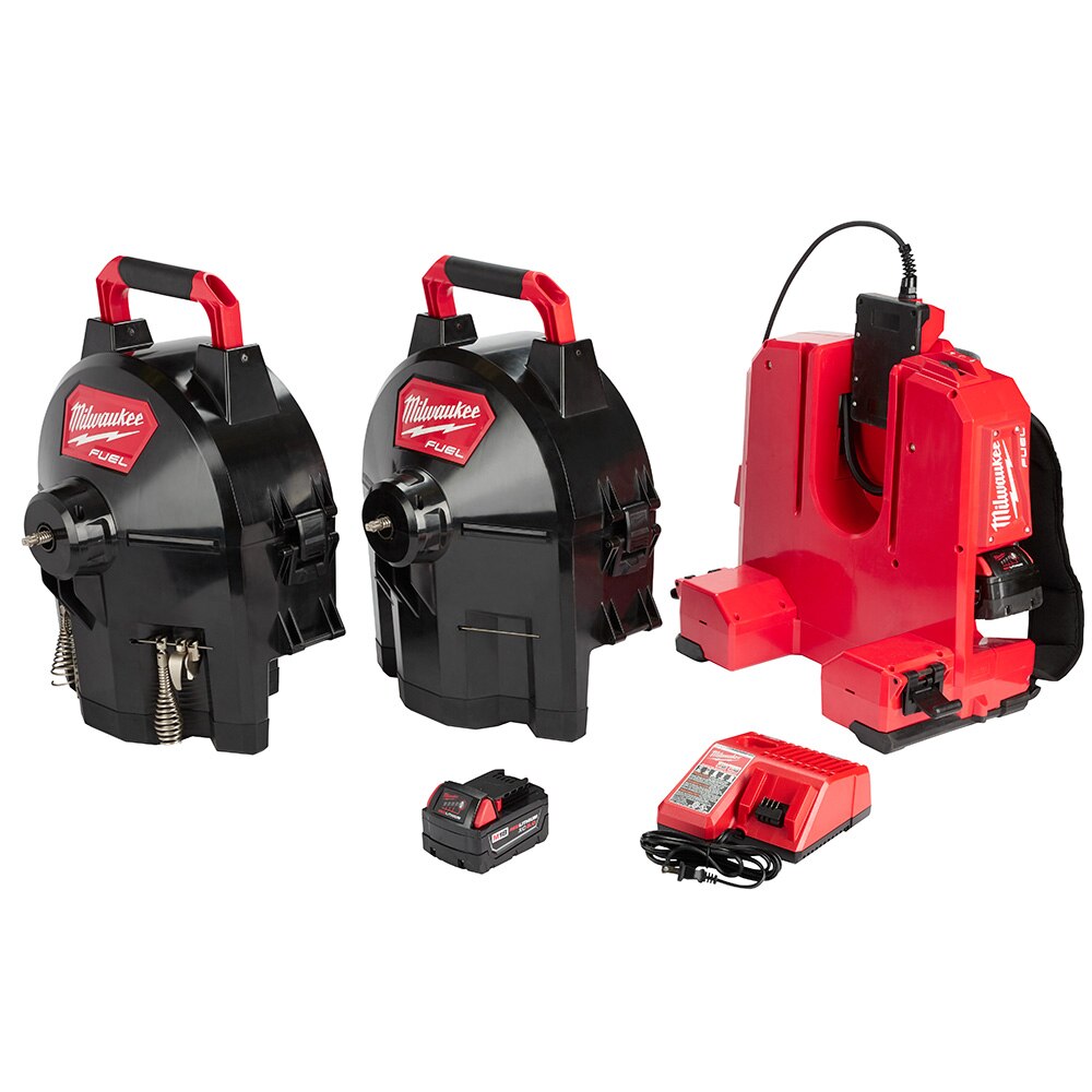 Sell your used Milwaukee tools – Get cash for Milwaukee 2775D-222 M18 Fuel Switch Pack Sectional Drum System Drain Cleaner Kit-D at WeBuyTool.com