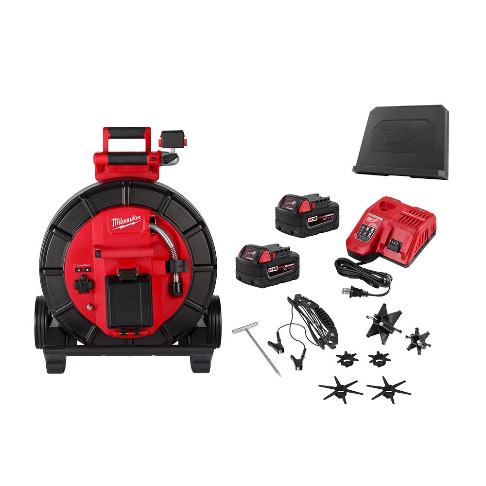 Sell your used Milwaukee tools – Get cash for Milwaukee 3975-22 M18 200' Mid-Stiff Modular Pipeline Inspection System at WeBuyTool.com
