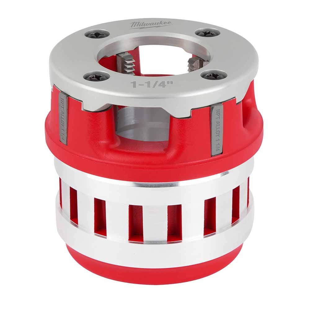 Sell your used Milwaukee tools – Get cash for Milwaukee 48-36-1004 1-1/4" Alloy NPT Portable Pipe Threading Forged Aluminum Die Head at WeBuyTool.com