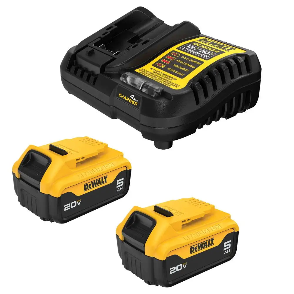 Sell your used DeWALT tools – Get cash for DeWalt 20V MAX 5.0Ah Battery 2-Pack Starter Kit DCB205-2C at WeBuyTool.com