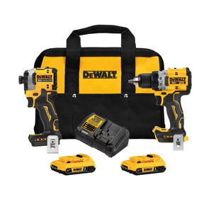Sell your used Dewalt tools – Get cash for DeWalt DCK2051D2 20V Max XR Cordless Drill/Driver and Atomic Impact Driver Combo Kit (2-Tool) at WeBuyTool.com