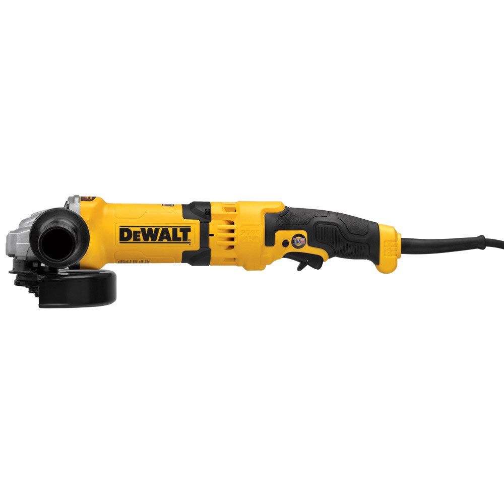 Sell your used Dewalt tools – Get cash for DeWalt DWE43116 4-1/2" 5/6" Angle Grinder 13A, 9K, Trigger at WeBuyTool.com