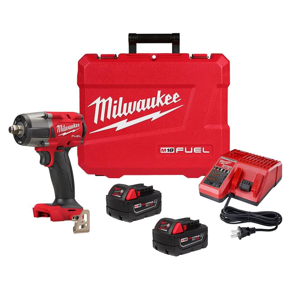 Sell your used Milwaukee tools – Get cash for Milwaukee 2962-22R M18 FUEL 1/2 " Mid-Torque Impact Wrench w/ Friction Ring Kit at WeBuyTool.com