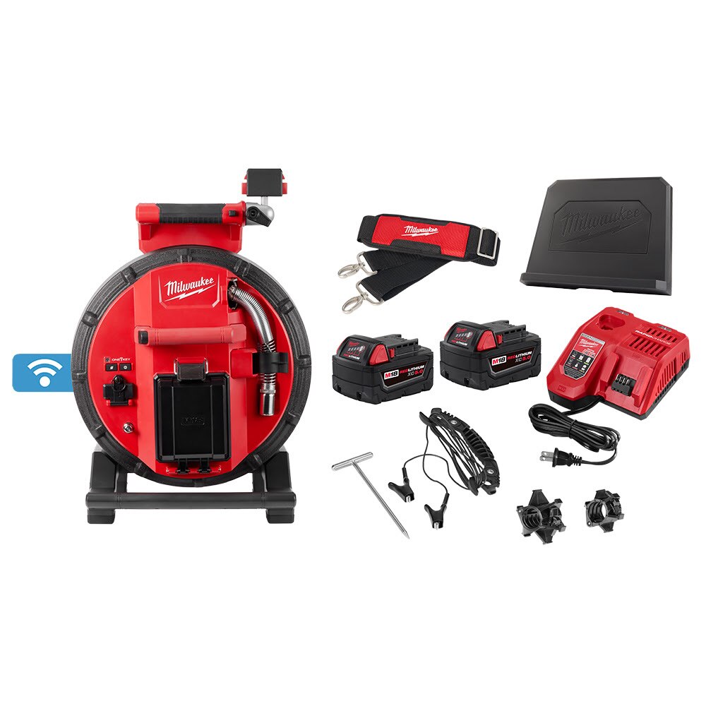 Sell your used Milwaukee tools – Get cash for Milwaukee 3972-22 M18 100' Flexible Modular Pipeline Inspection System at WeBuyTool.com
