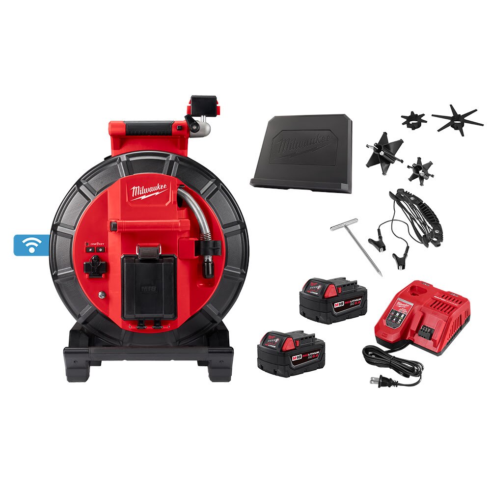 Sell your used Milwaukee tools – Get cash for Milwaukee 3973-22 M18 120' Mid-Stiff Modular Pipeline Inspection System at WeBuyTool.com
