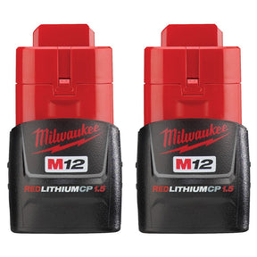 Sell your used Milwaukee tools – Get cash for Milwaukee 48-11-2411 M12 REDLITHIUM Compact Battery Two Pack at WeBuyTool.com
