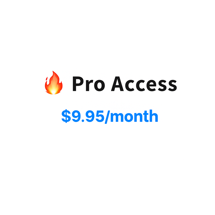 Pro Access Membership
